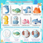 Reallnaive - Kit de pintura de cerámica de animales marinos para niños y