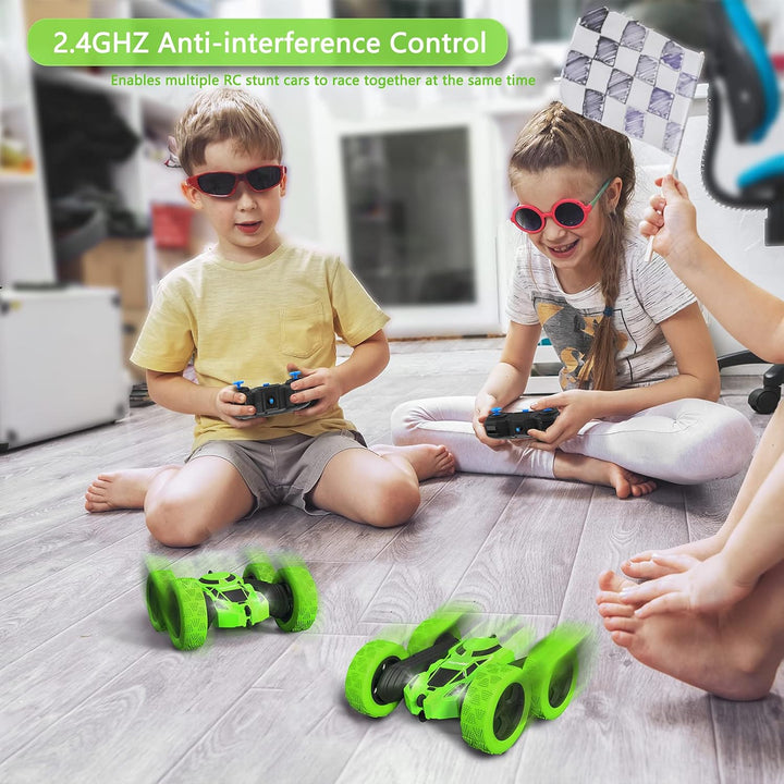 Hamdol Auto de acrobacias a control remoto para niños de 6 a 12 año...