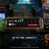 WD_Black SN8100 SSD NVMe de 8 TB con disipador de calor, PCIe 5.0x4...