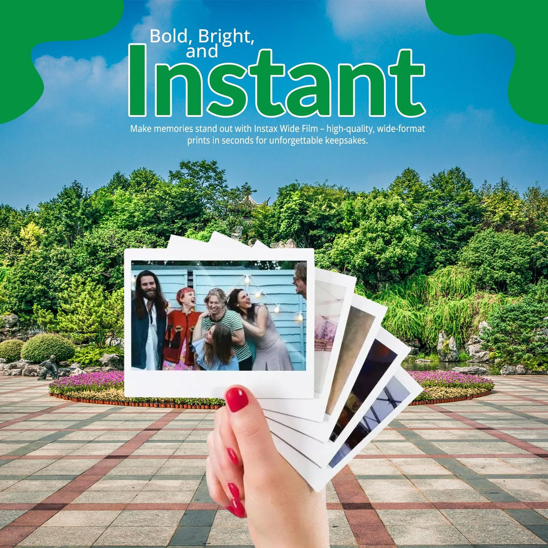 Fujifilm Instax Wide Instant Films para Fuji Instax Wide (40 exposi...