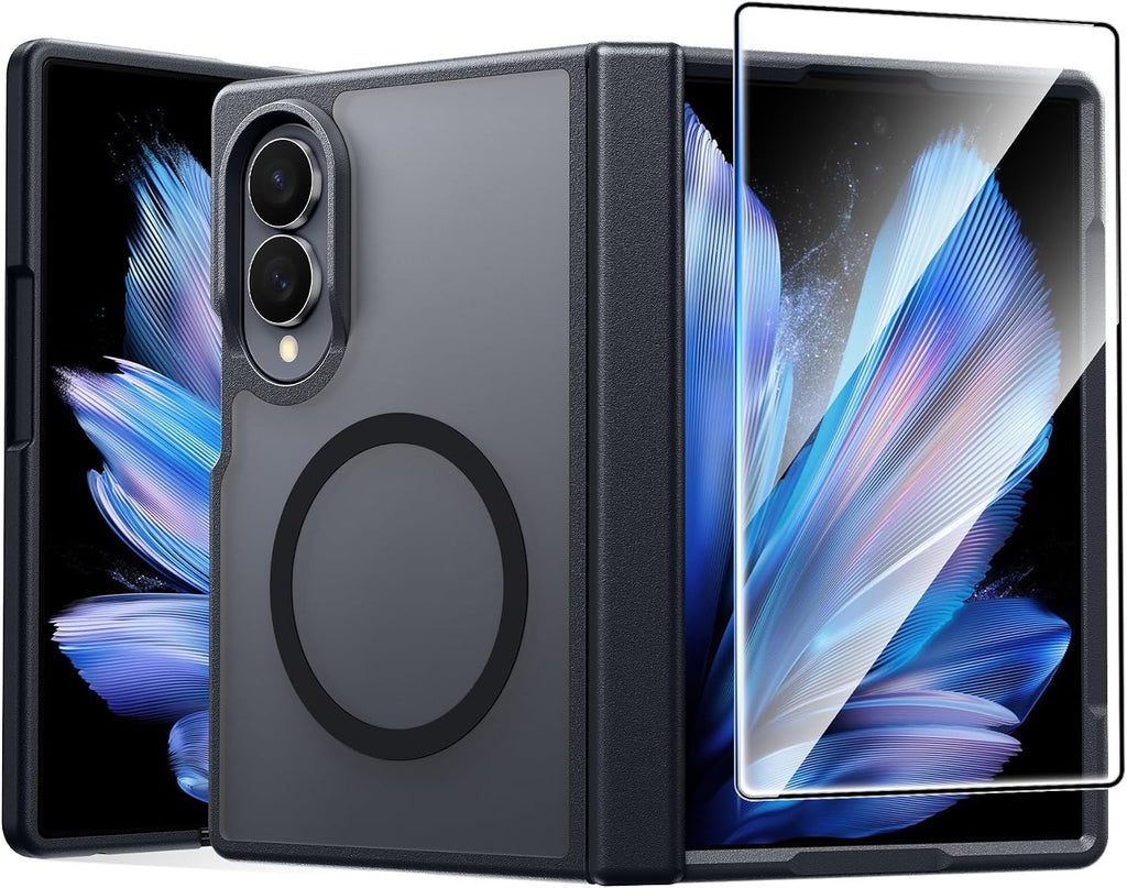 FNTCASE Funda para Samsung Galaxy Z Fold 8, apta para Magsafe, protección