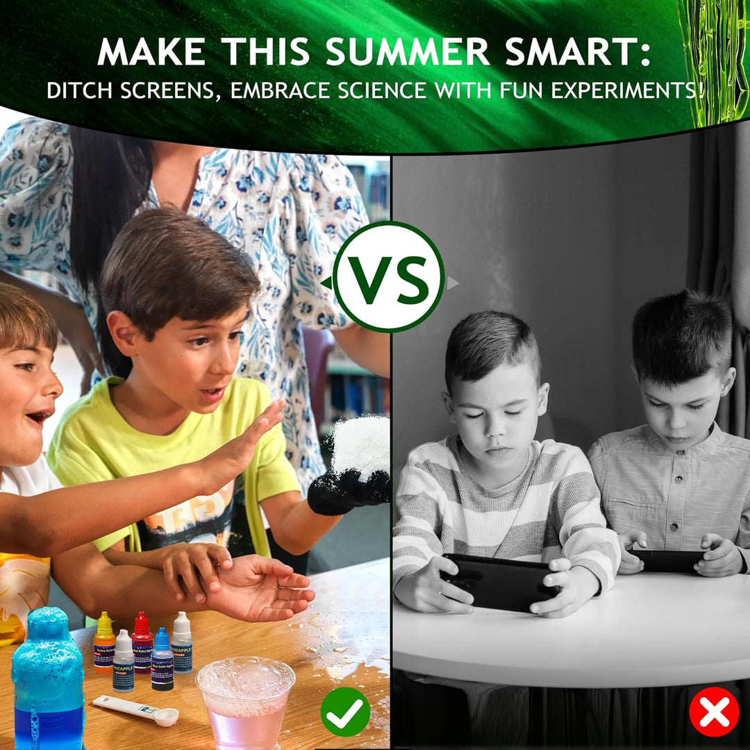 Japace Kit de Ciencia con Más de 100 Experimentos para Niños, Ideas...