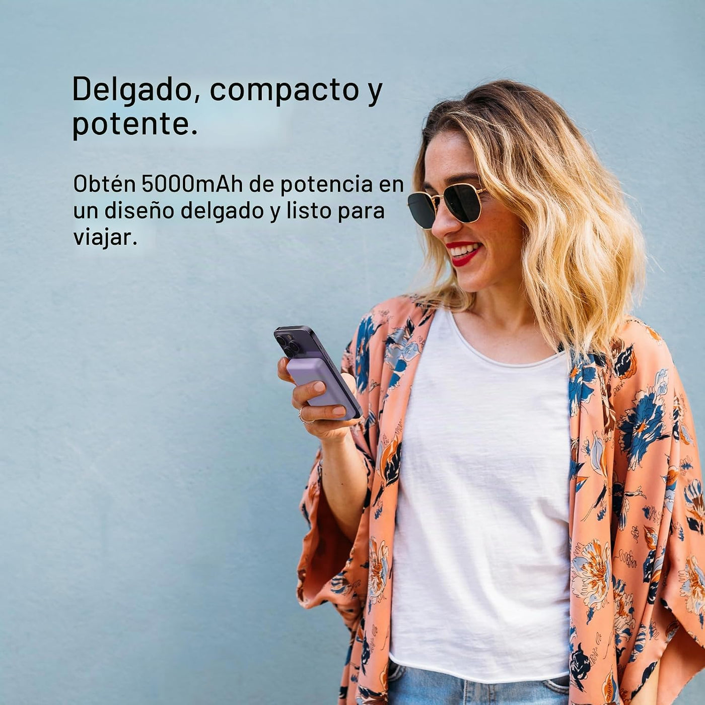 Belkin Cargador portátil, banco de energía inalámbrico de 5000 mAh,...