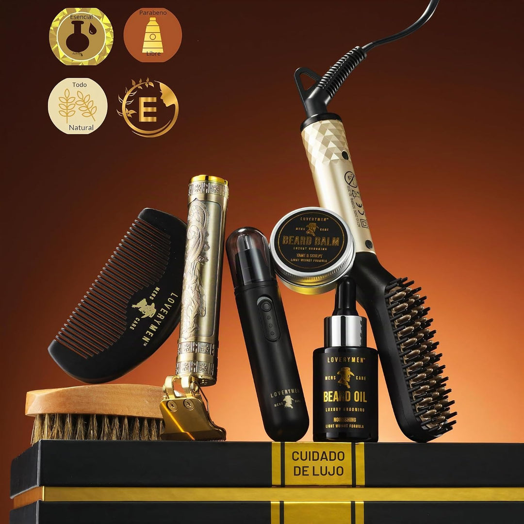 Kit de aseo para barba, ideas de regalo para el día del padre para...