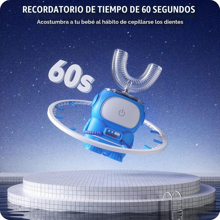 RexCodar Cepillo de dientes eléctrico ultrasónico en forma de U par...