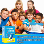 Super Skills - Juegos de fiesta para adolescentes, niños y adultos - Divertido juego de mesa familiar