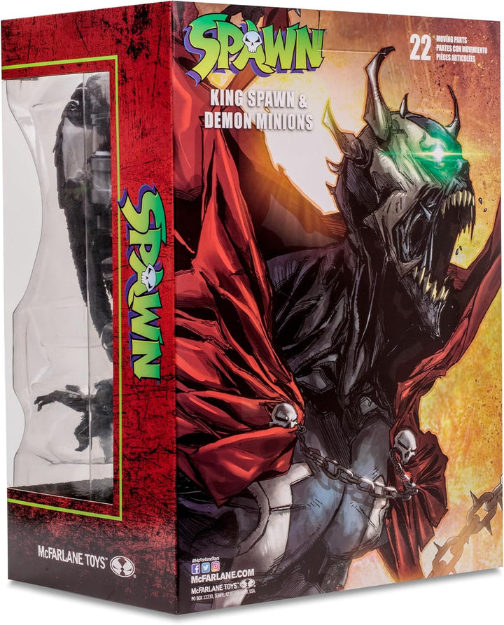 McFarlane Toys - Figura de acción de King Spawn &amp; Demon Minions...