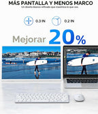 UPERFECT Monitor portátil 15.6", 125% sRGB 1080P Monitor portátil (...