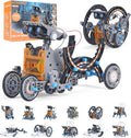 Kit de construcción de robot solar, juguetes robóticos STEM 12 en 1 para