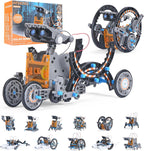 Kit de construcción de robot solar, juguetes robóticos STEM 12 en 1 para