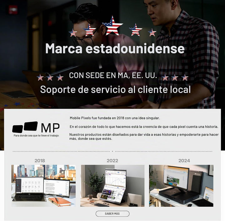 Nuevo Monitor Portátil Mobile Pixels Duex Float 2.0 Pro 2.5K, Exten...