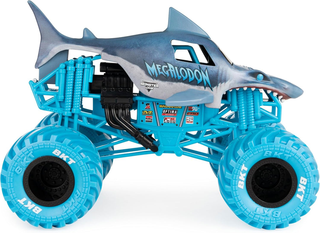Monster Jam, Camión monstruo oficial Megalodon, vehículo fundido a...
