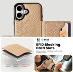 Caja Del Teléfono De La Cartera Del Crossbody Del Cuero Genuino