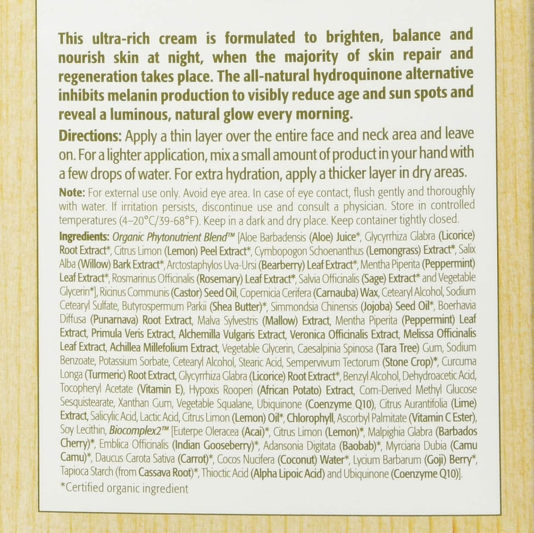 Eminence Bright Skin Crema Correctora para Unisex - 2 oz Crema