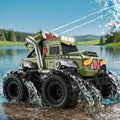 3-en-1 Amphibious Remote Control Car, RC Boat, Water Gun