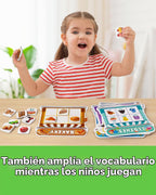 Coogam - Juguetes de clasificación magnética, juego de imanes