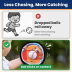 Juego de pelota para lanzar y atrapar juguetes al aire libre