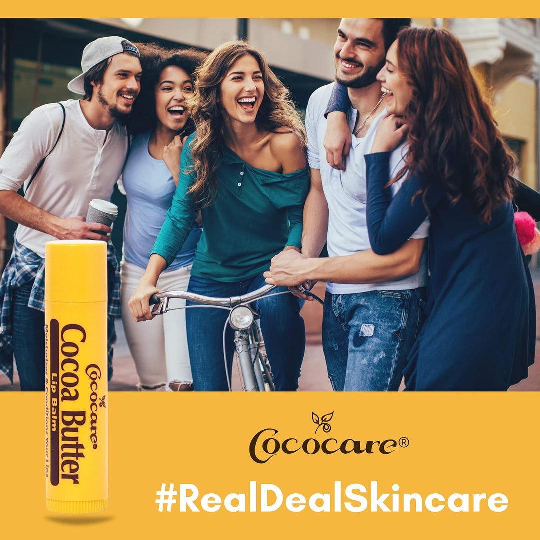 Cococare Bálsamo labial de manteca de cacao 0.15oz (24 piezas)