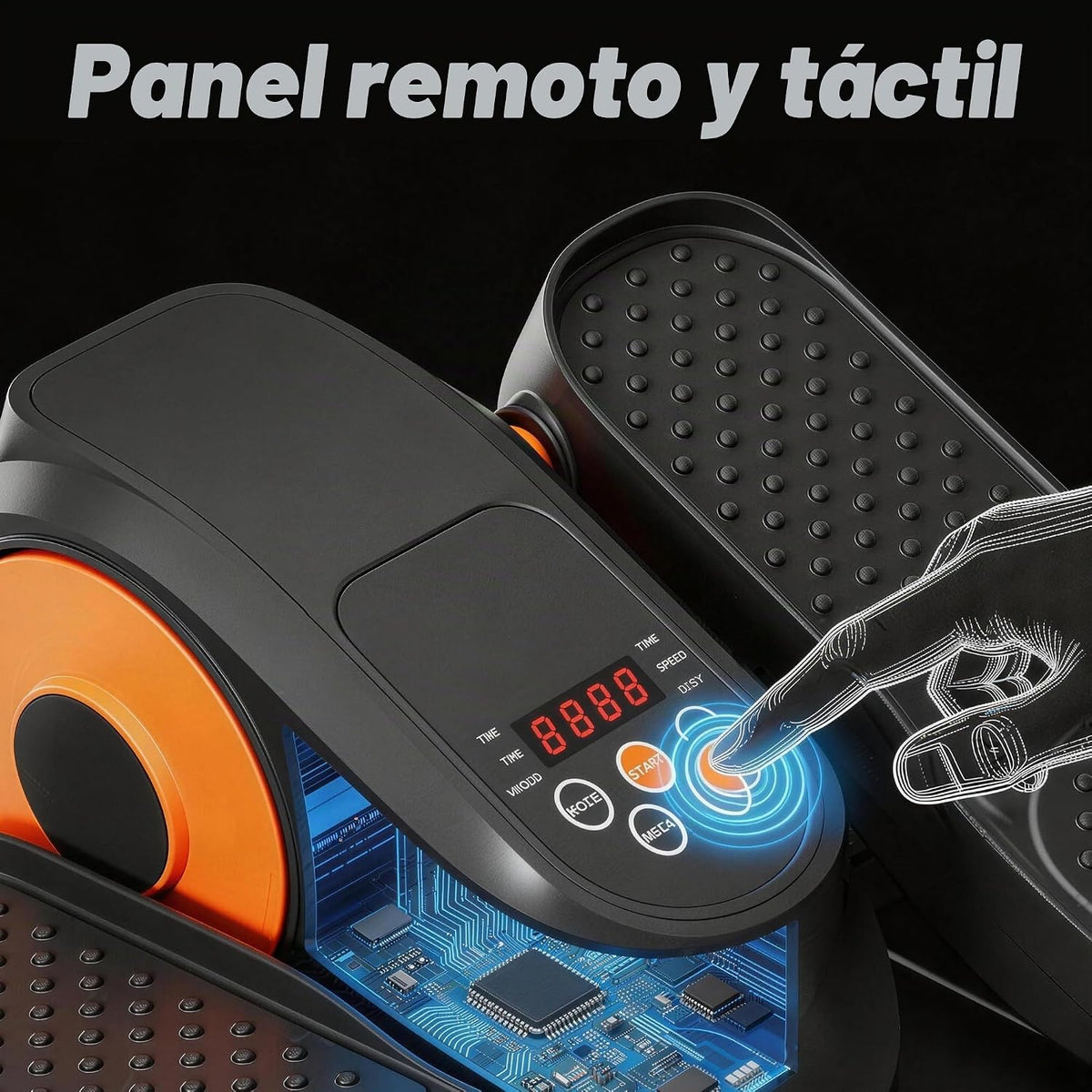 Ejercitador eléctrico de piernas elíptico debajo del escritorio para uso
