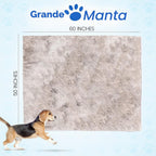 PupProtector - Manta impermeable, color gris, 60 x 50 pulgadas