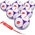 GoSports Premier balones de fútbol - Venta individual o paquete de 6 - Tamaños 3, 4, 5, con bomba para balón