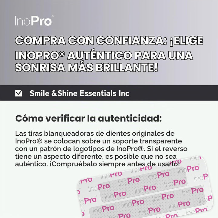 InoPro Kit de tiras blanqueadoras de dientes naturales 14 tratamien...