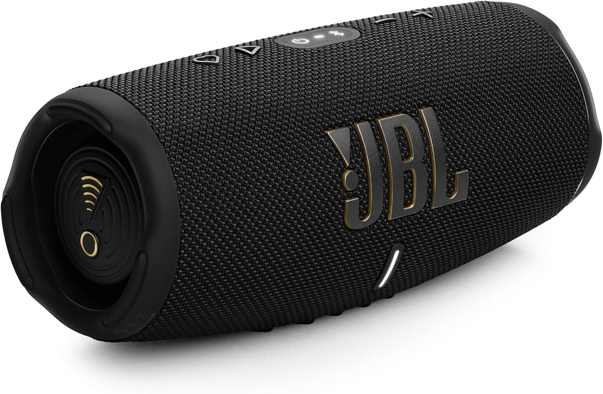 JBL Charge 5 Wi-Fi - Altavoz portátil Wi-Fi y Bluetooth - Negro
