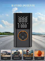 AIRSURE Inflador de Neumáticos Compresor de Aire Portátil, Bomba pa...