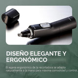 Panasonic ER-GN70-K - Recortadora de pelo de orejas y nariz para ho...
