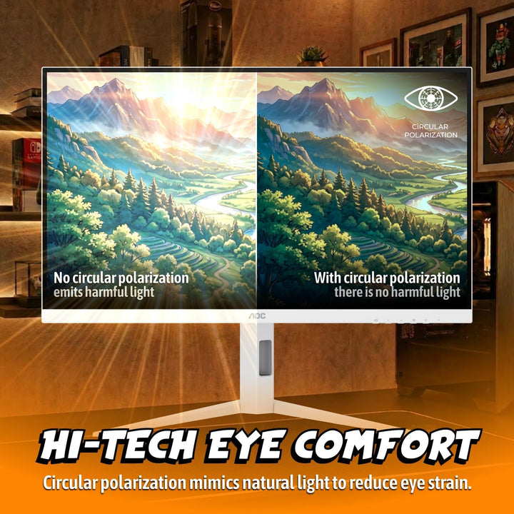 AOC Monitor para juegos Mini-LED de 27 pulgadas, QHD 2560×1440, 320...