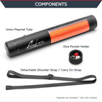 Tubo negro XL Orion Playmat, bolsa de transporte