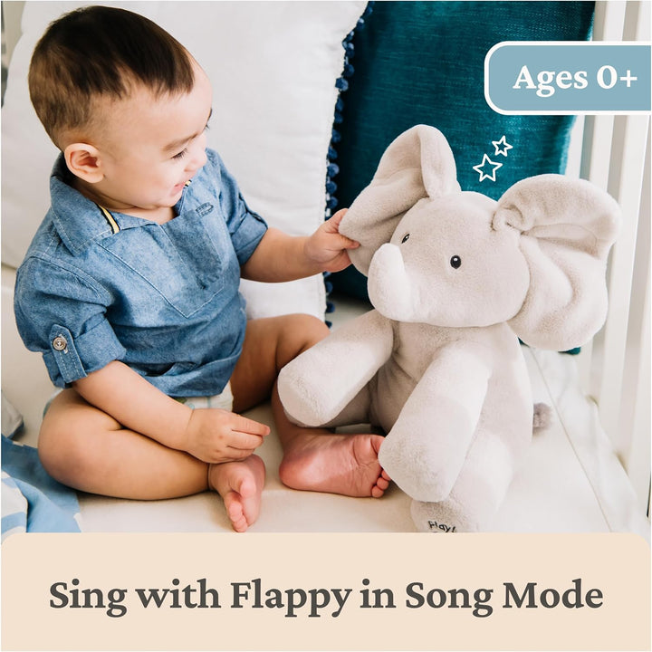 Baby Gund - Flappy el Elefante animado juguete de peluche