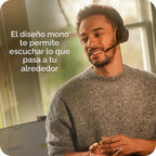 Jabra Evolve3 45 - Auriculares inalámbricos Bluetooth con micrófono, USB-A