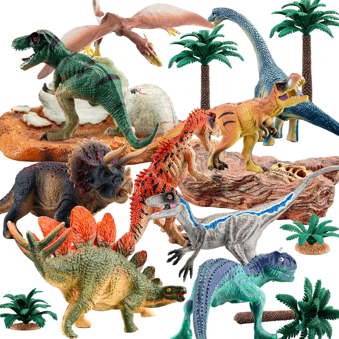 Juguetes de dinosaurios para niños Figuras de acción de dinosaurios...