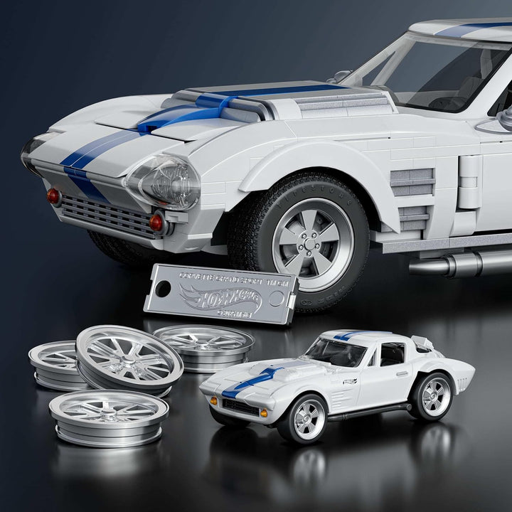 Mattel Brick Shop Hot Wheels - Juego de construcción de la serie El...