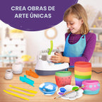 National Geographic Pottery Wheel para Kids Complete Beginner Kit