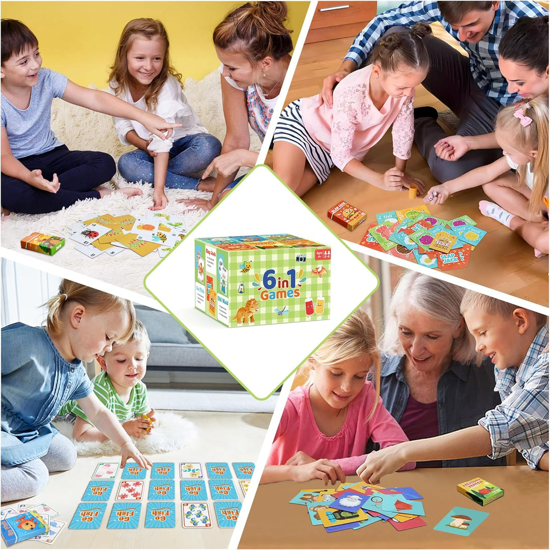 Juegos de cartas para niños ir a pescar anciana