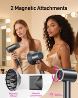Secador de pelo de plasma para cabello largo de mujer, estilo para...