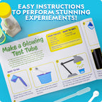 National Geographic Chemistry Set con 45 Experiments para Kids 8-12
