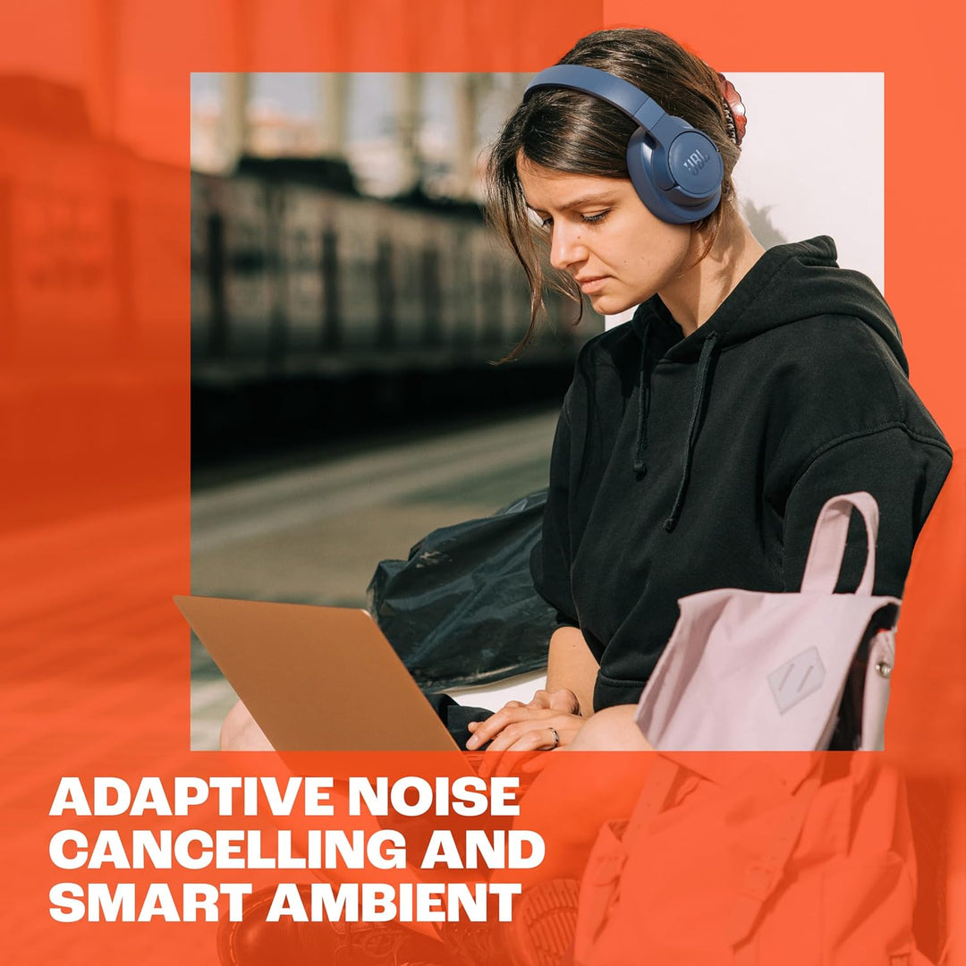 JBL Tune 770NC - Cancelación de ruido adaptable con auriculares ina...
