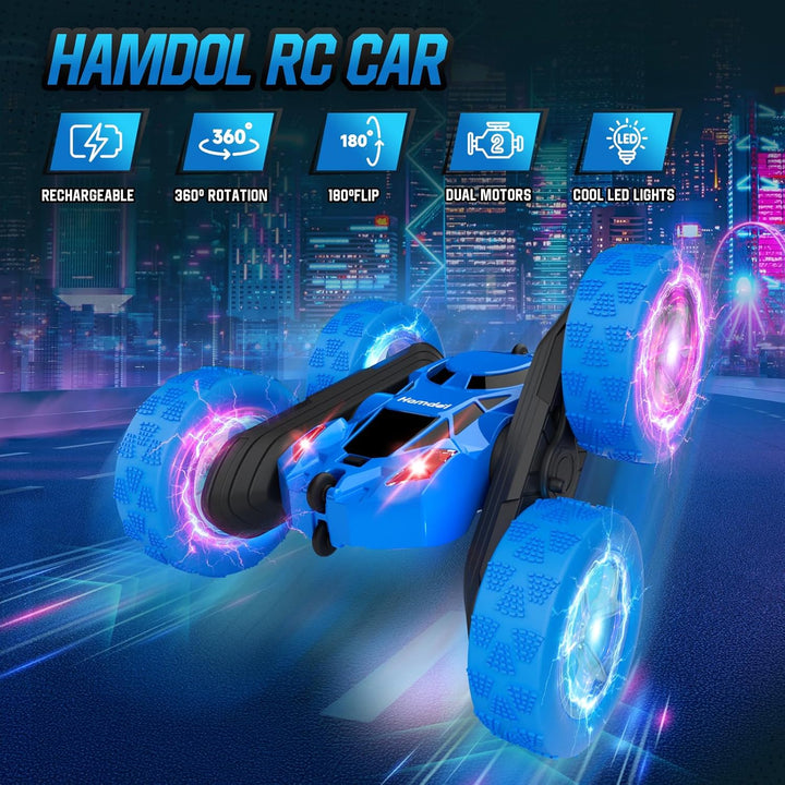 Hamdol STEM - Auto de control remoto para niños de 6 a 12 años, aut...