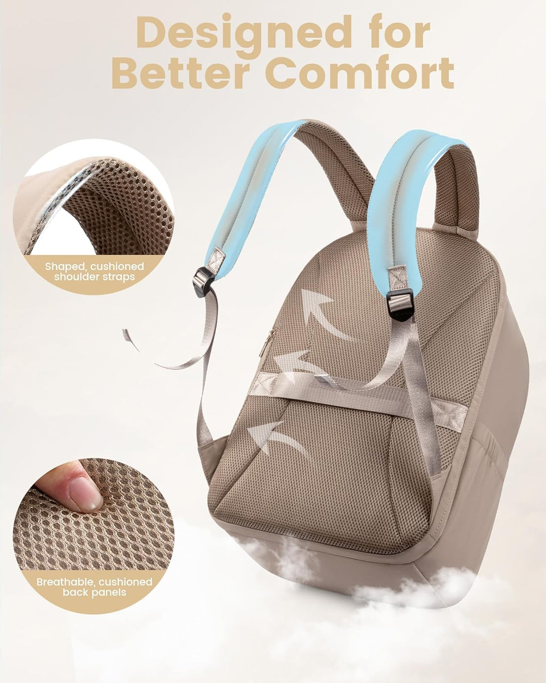 LOVEVOOK Mochila para Laptop para Mujeres, Mochila Bolso de Negocio...