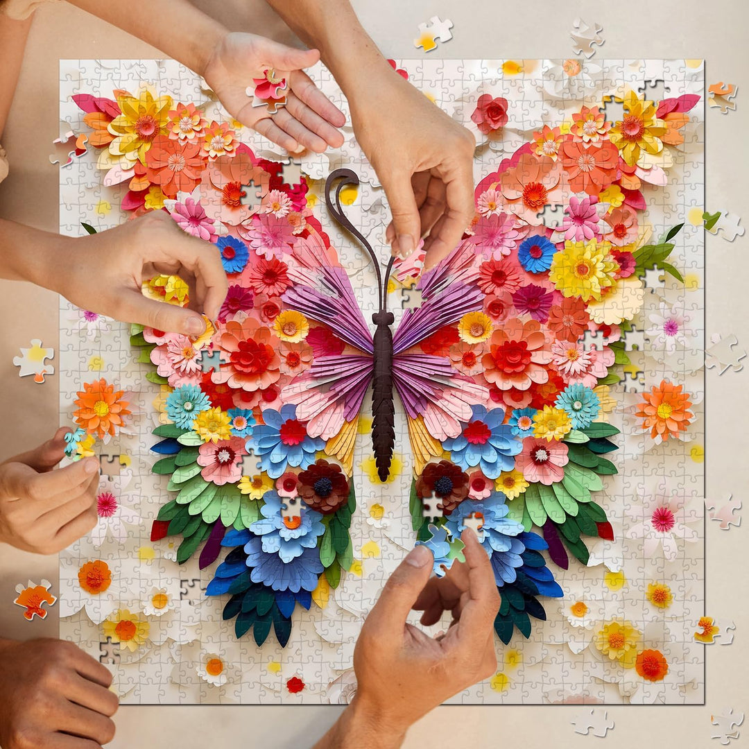 Rompecabezas de Mariposas para Adultos 1000 Piezas