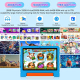 Tableta infantil 2025 con Android 15 de 10 pulgadas para niños Octa...