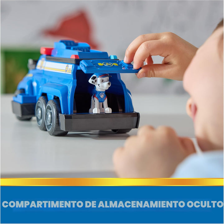 PAW Patrol Team Cruiser, vehículo a gran escala con figuras de acci...