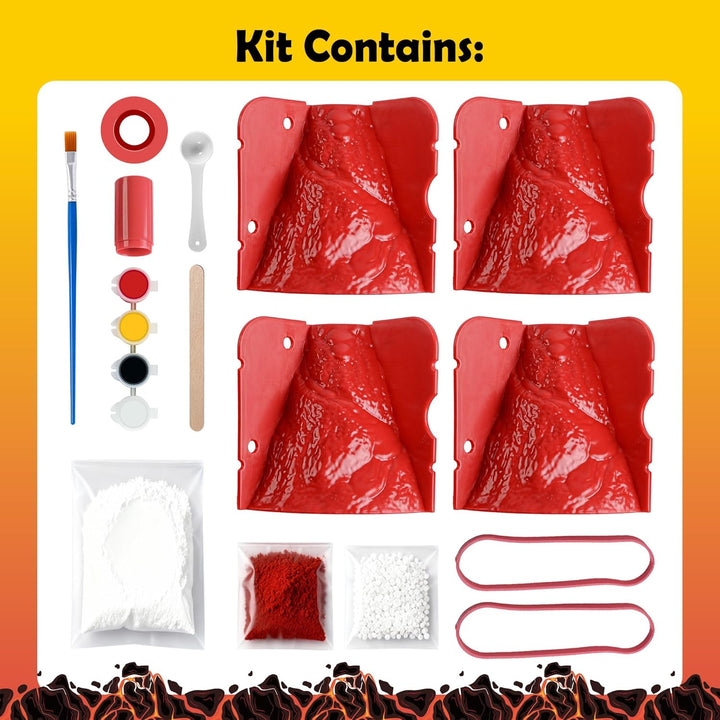 Piano Potato Kit de ciencia de volcán para niños - Kit de