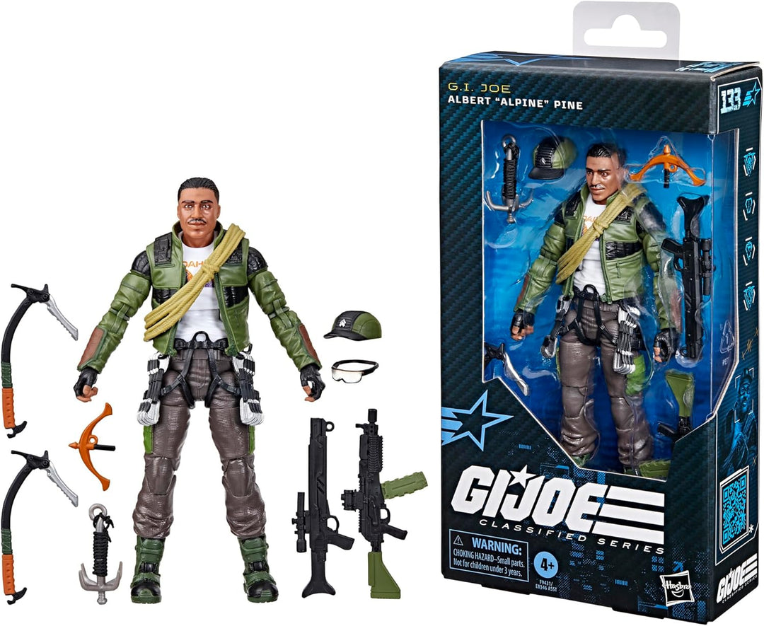 GI Joe Classified Series #133 Albert Alpine Pine Figura de