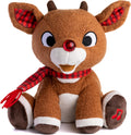 Rudolph el reno de nariz roja - Muñeco de peluche con música y luces