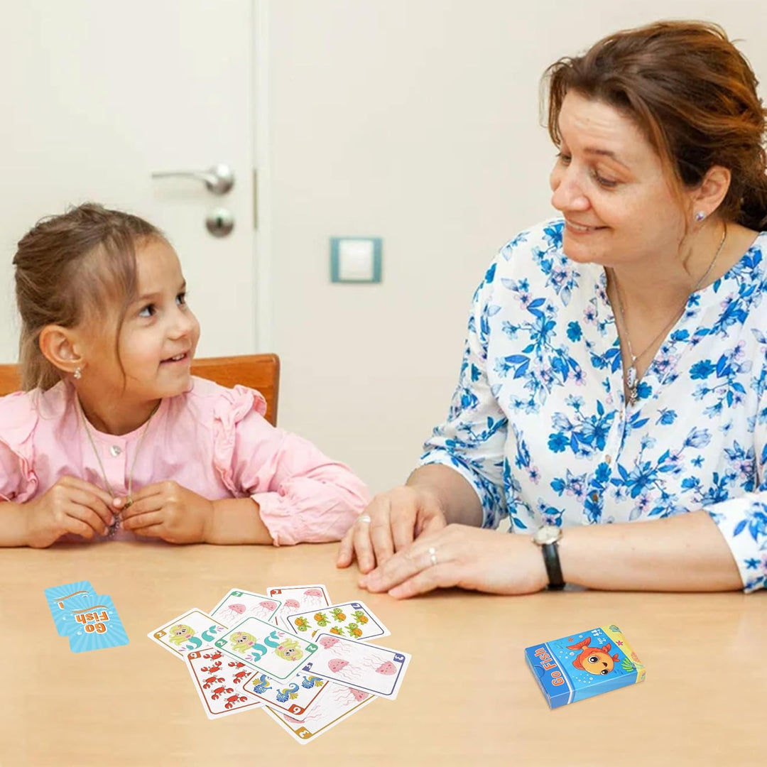 Etyishe Juegos de cartas para niños pequeños Go Fish Old