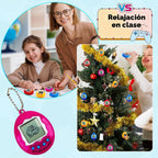 28 llaveros virtuales para mascotas, llavero digital electrónico para mascotas, máquina de juego de mano retro, juguete nostálgico de los años 90 para niños, regalos de fiesta de cumpleaños, rellenos de bolsas de golosinas